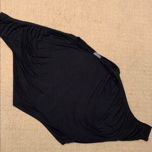 Black Dolman sleeve top